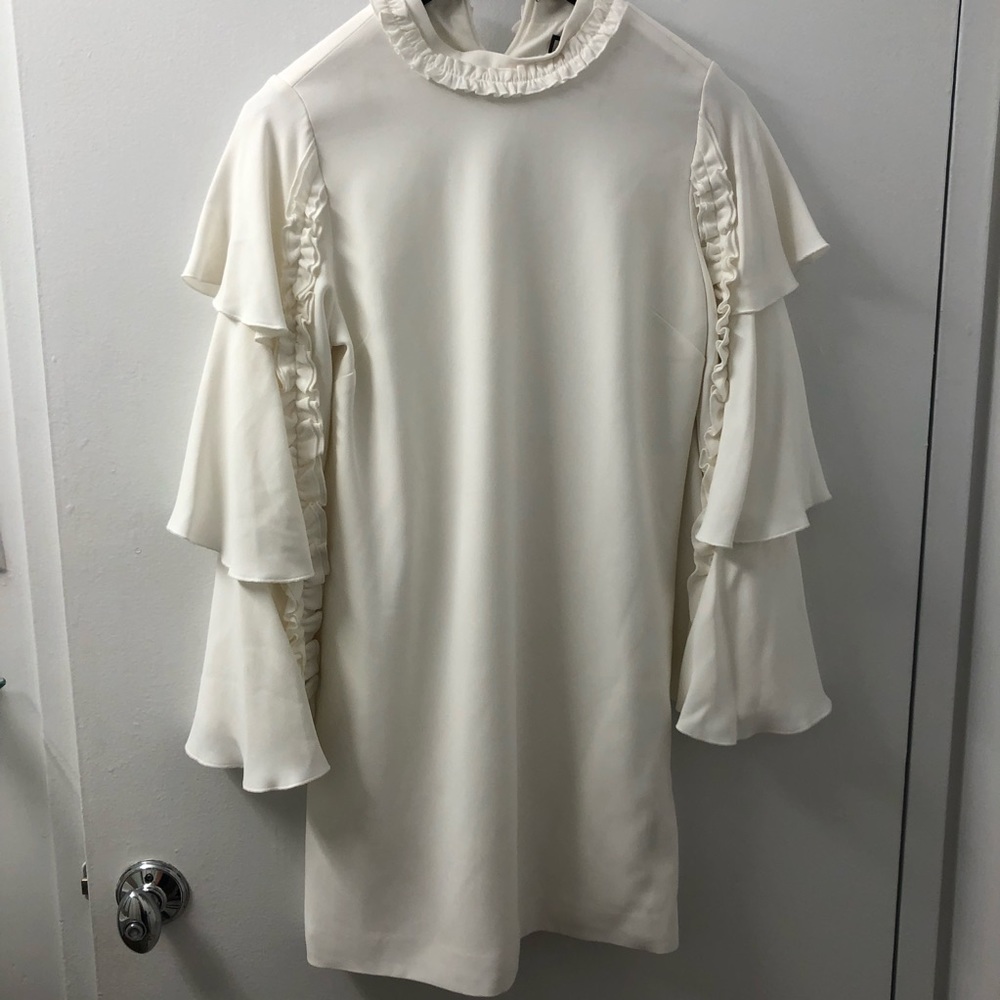 Alexis White long sleeve dress
